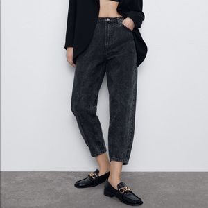 ZW Premium Petit Jeans in Acid Wash size 2 Zara